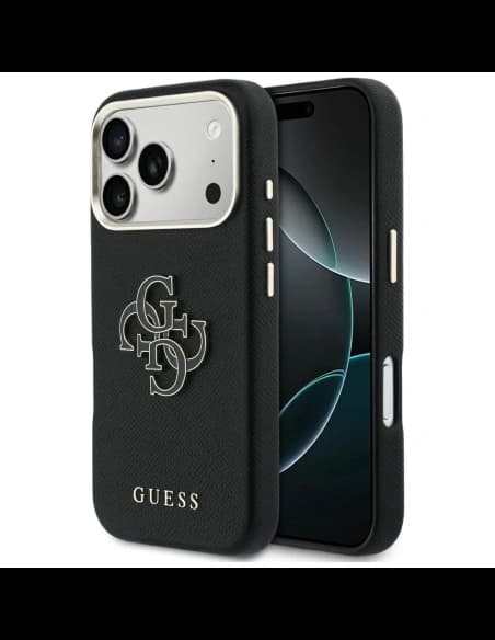 Guess FW Resin Logo Apple iPhone 17 Pro Max schwarz
