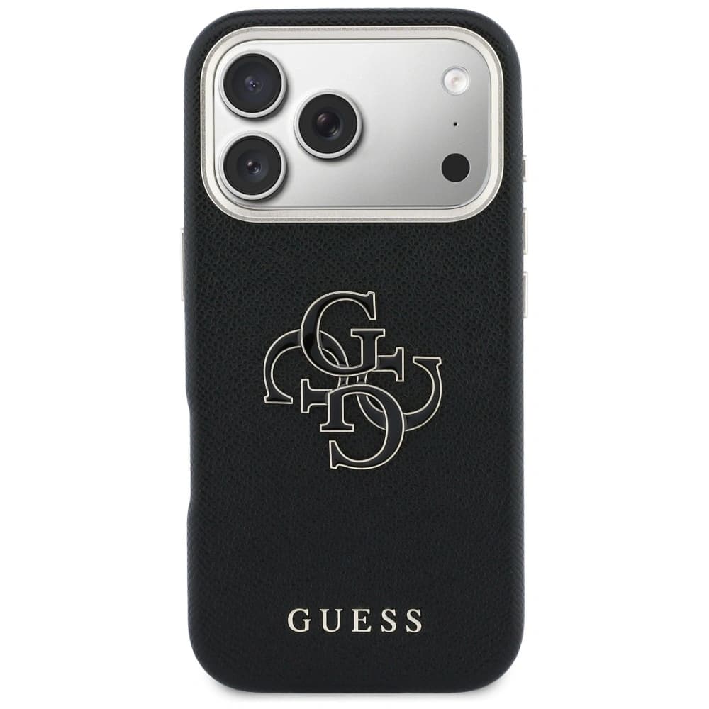 Guess FW Resin Logo Apple iPhone 17 Pro Max negru - 3
