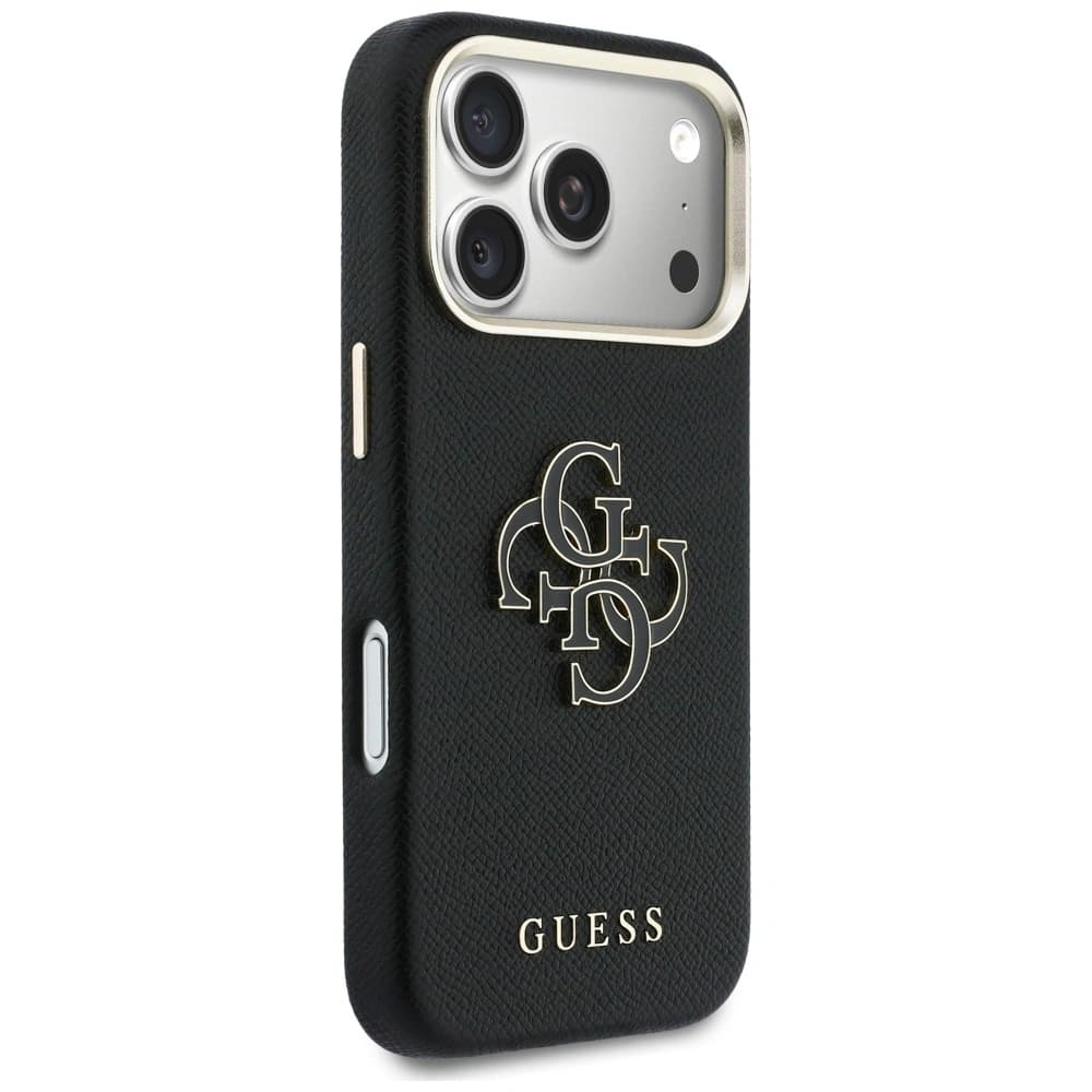 Guess FW Resin Logo Apple iPhone 17 Pro Max negru - 4