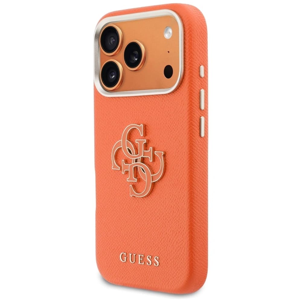Guess FW Resin Logo Apple iPhone 17 Pro orange
 - 2