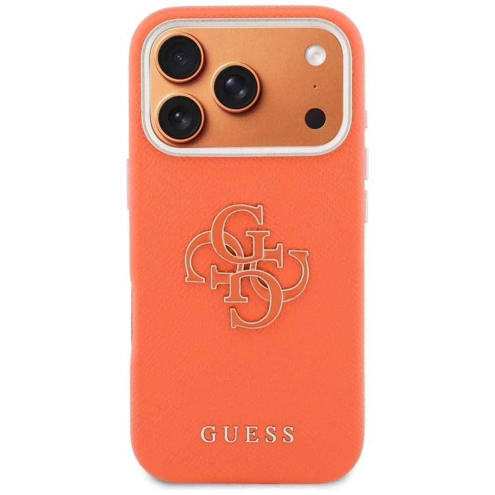 Guess FW Resin Logo Apple iPhone 17 Pro orange
 - 3
