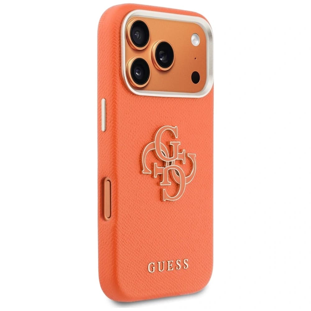 Guess FW Resin Logo Apple iPhone 17 Pro orange
 - 4