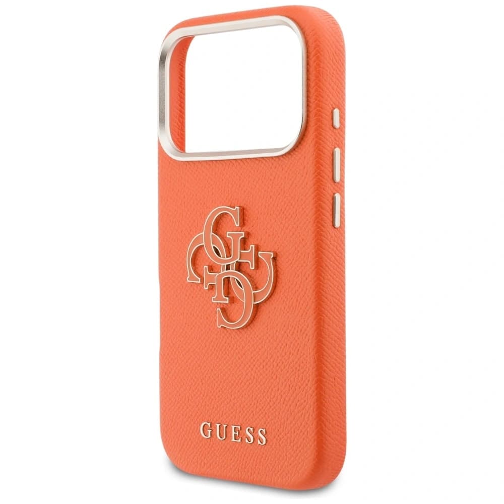 Guess FW Resin Logo Apple iPhone 17 Pro orange
 - 6