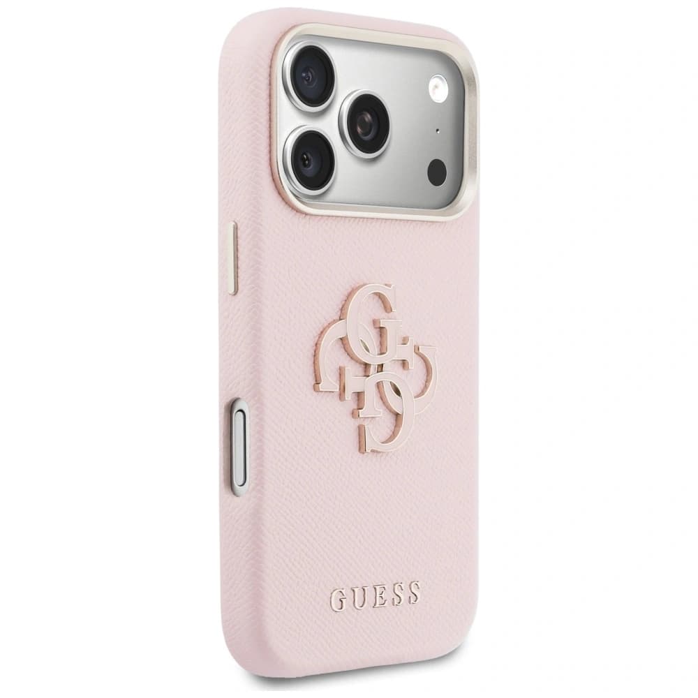 Guess FW Resin Logo Apple iPhone 17 Pro pink - 4