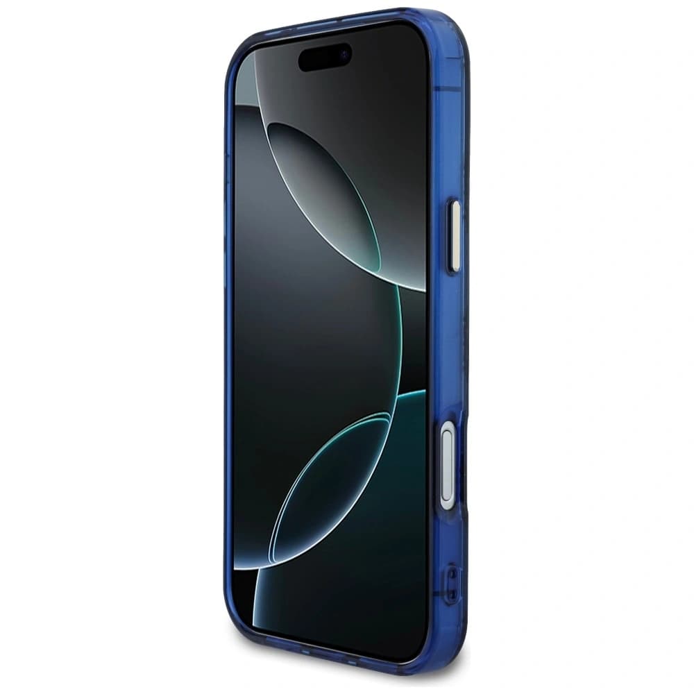 Guess IML Peony Dot MagSafe Apple iPhone 17 Pro Max albastru - 5