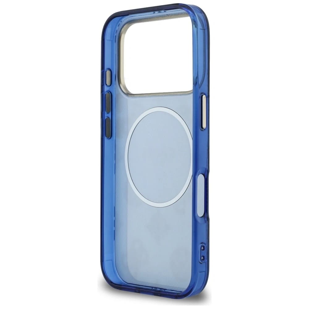 Guess IML Peony Dot MagSafe Apple iPhone 17 Pro albastru - 7