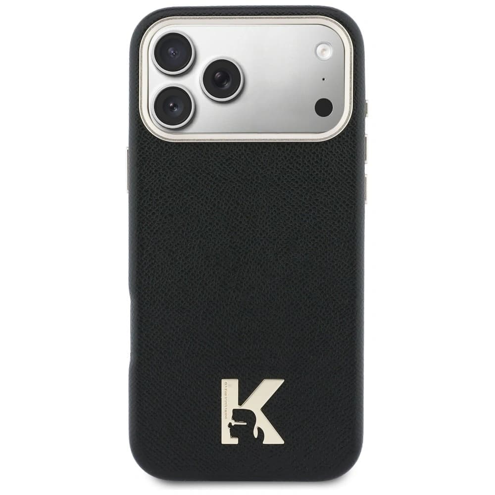 Karl Lagerfeld Karl Head Logo MagSafe Apple iPhone 17 Pro Max negru - 3