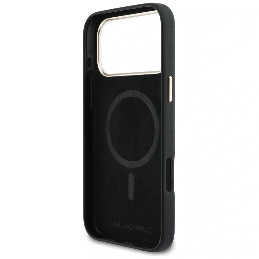 Karl Lagerfeld Karl Head Logo MagSafe Apple iPhone 17 Pro Max negru - 7