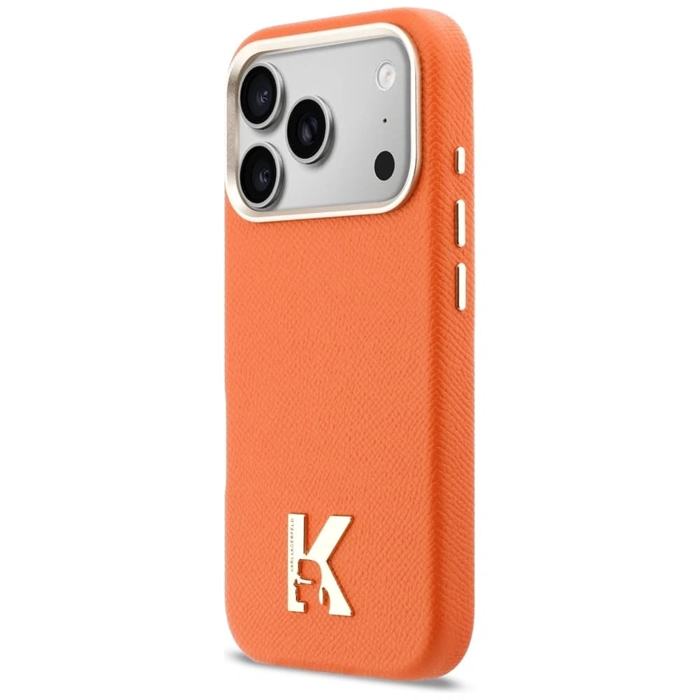 Karl Lagerfeld Karl Head Logo MagSafe Apple iPhone 17 Pro orange - 2