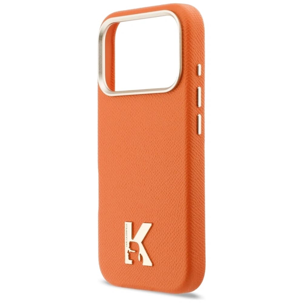 Karl Lagerfeld Karl Head Logo MagSafe Apple iPhone 17 Pro orange - 6