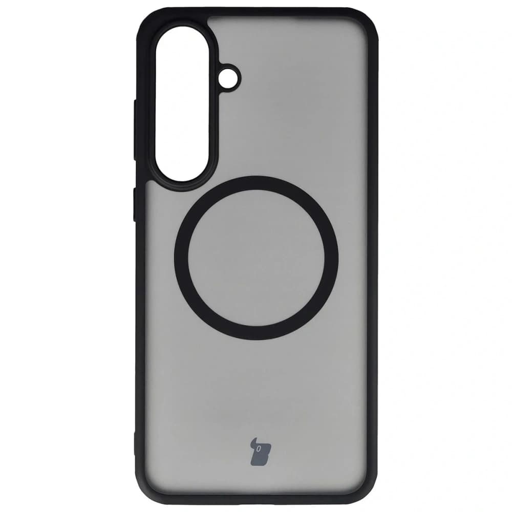 Bizon MatteO Mágneses Csomag Samsung Galaxy S25 FE füstös fekete
 - 2