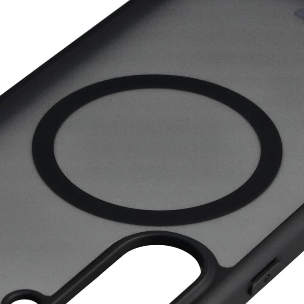 Bizon MatteO Mágneses Csomag Samsung Galaxy S25 FE füstös fekete
 - 4