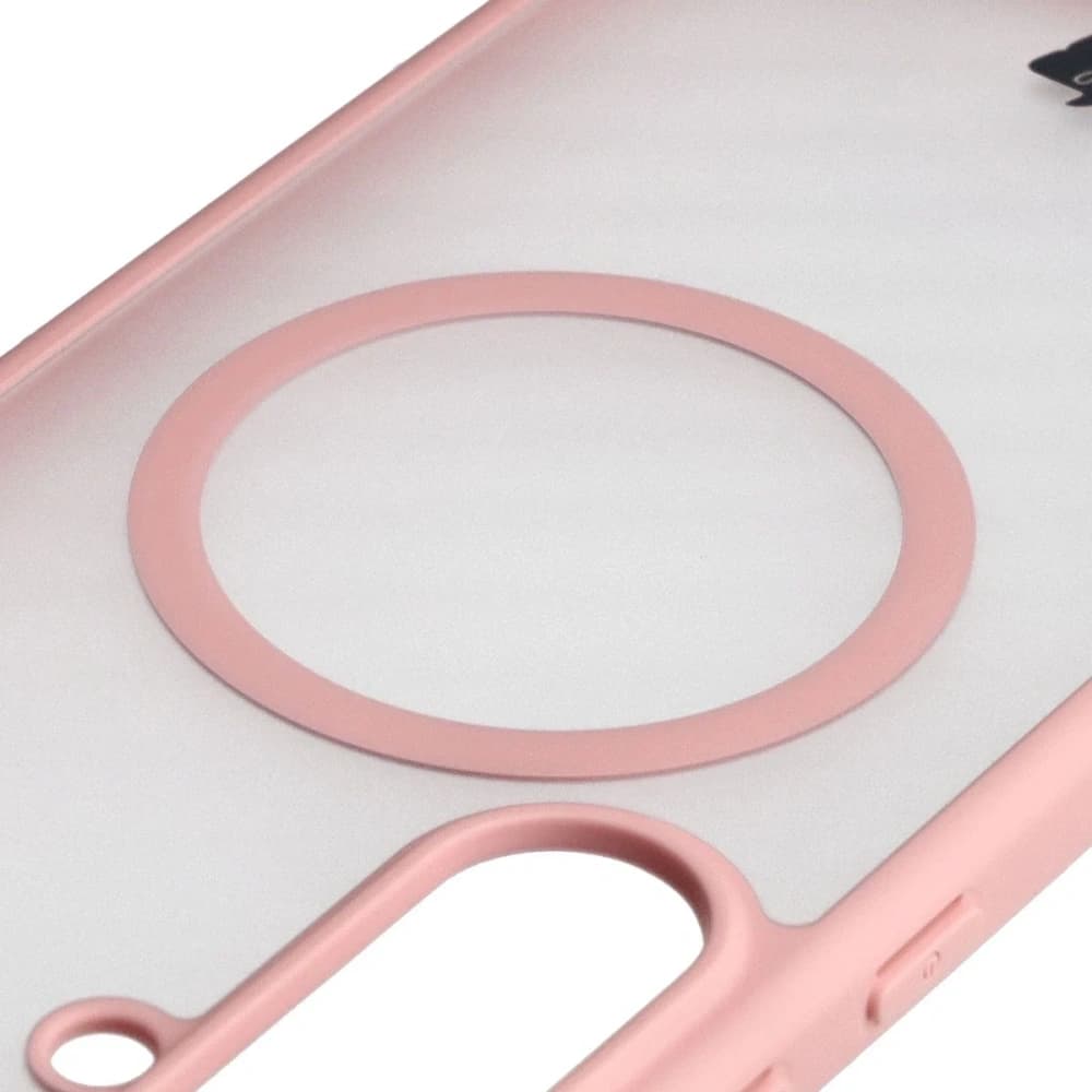 Bizon MatteO Magnetic Pack Samsung Galaxy S25 FE smoky light pink - 4