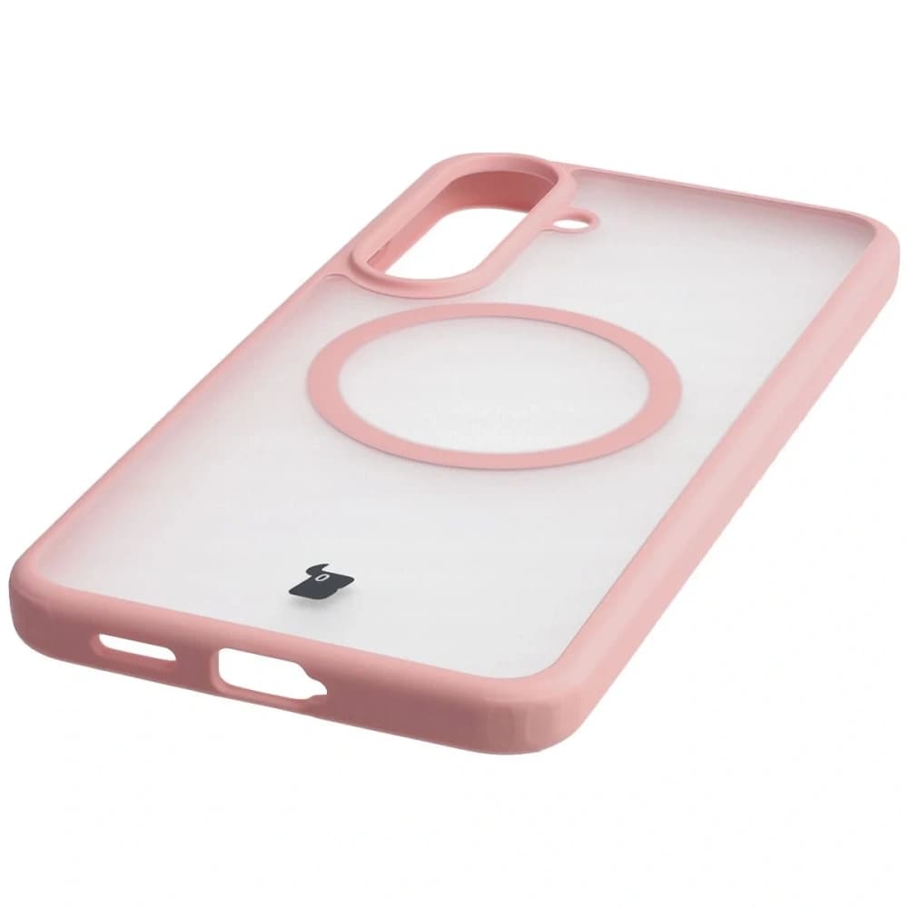 Bizon MatteO Magnetic Pack Samsung Galaxy S25 FE smoky light pink - 7