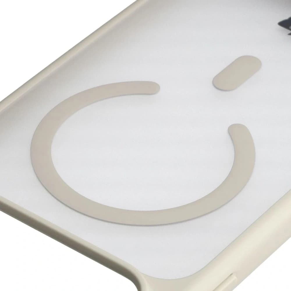 Bizon MatteO Mágneses Csomag Apple iPhone 17 Pro Max füstös bézs
 - 4