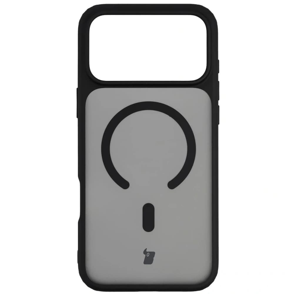 Bizon MatteO Mágneses Csomag Apple iPhone 17 Pro Max füstös fekete
 - 2