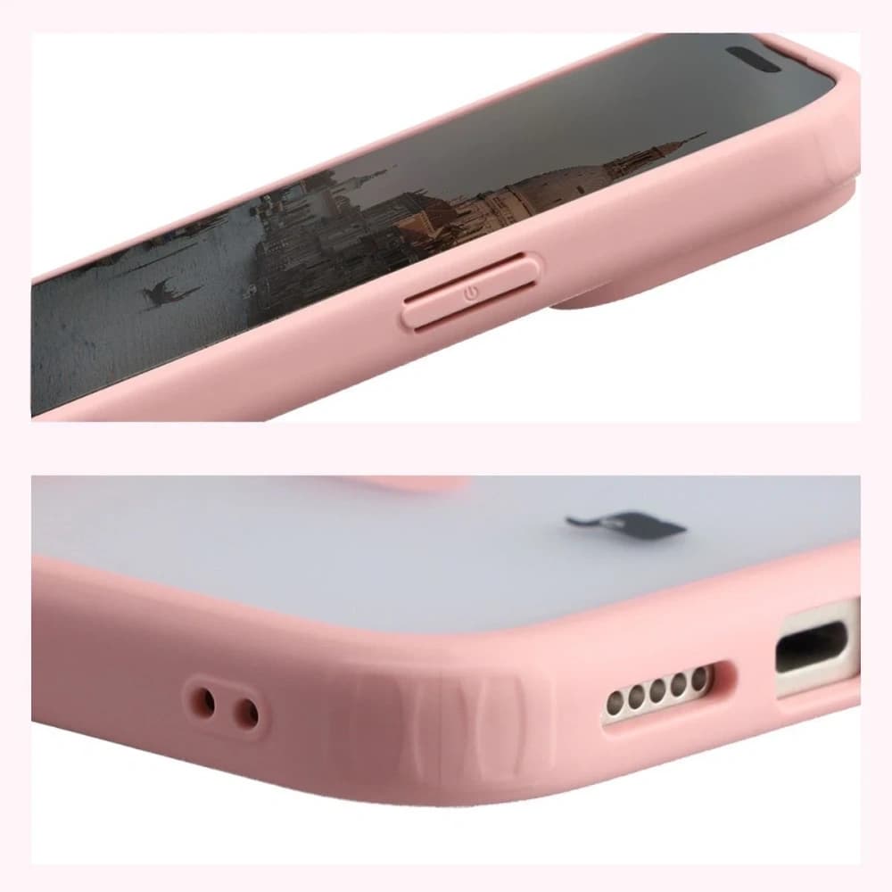 Bizon MatteO Magnetic Pack Apple iPhone 17 Pro Max smoky light pink - 6