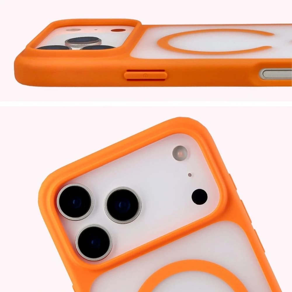 Bizon MatteO Magnetic Pack Apple iPhone 17 Pro Max smoky orange - 5