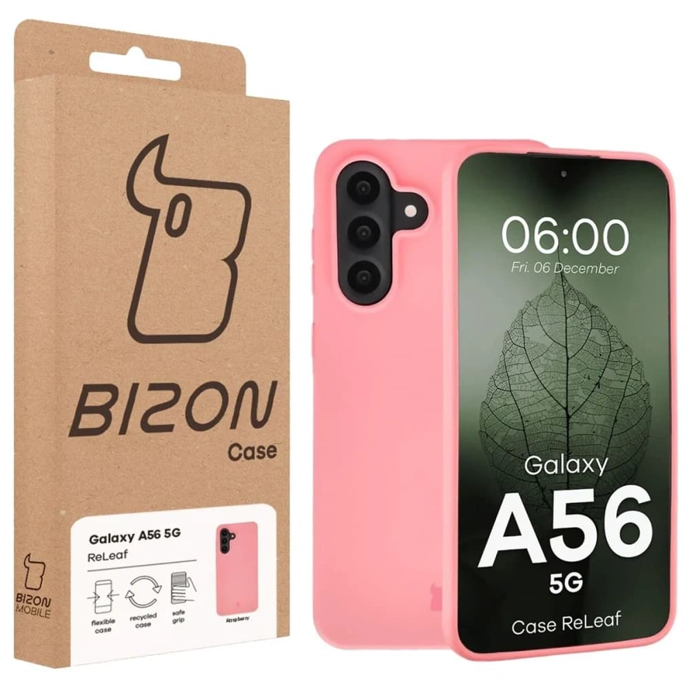 Bizon Case ReLeaf Samsung Galaxy A56 5G rózsaszín
 - 6