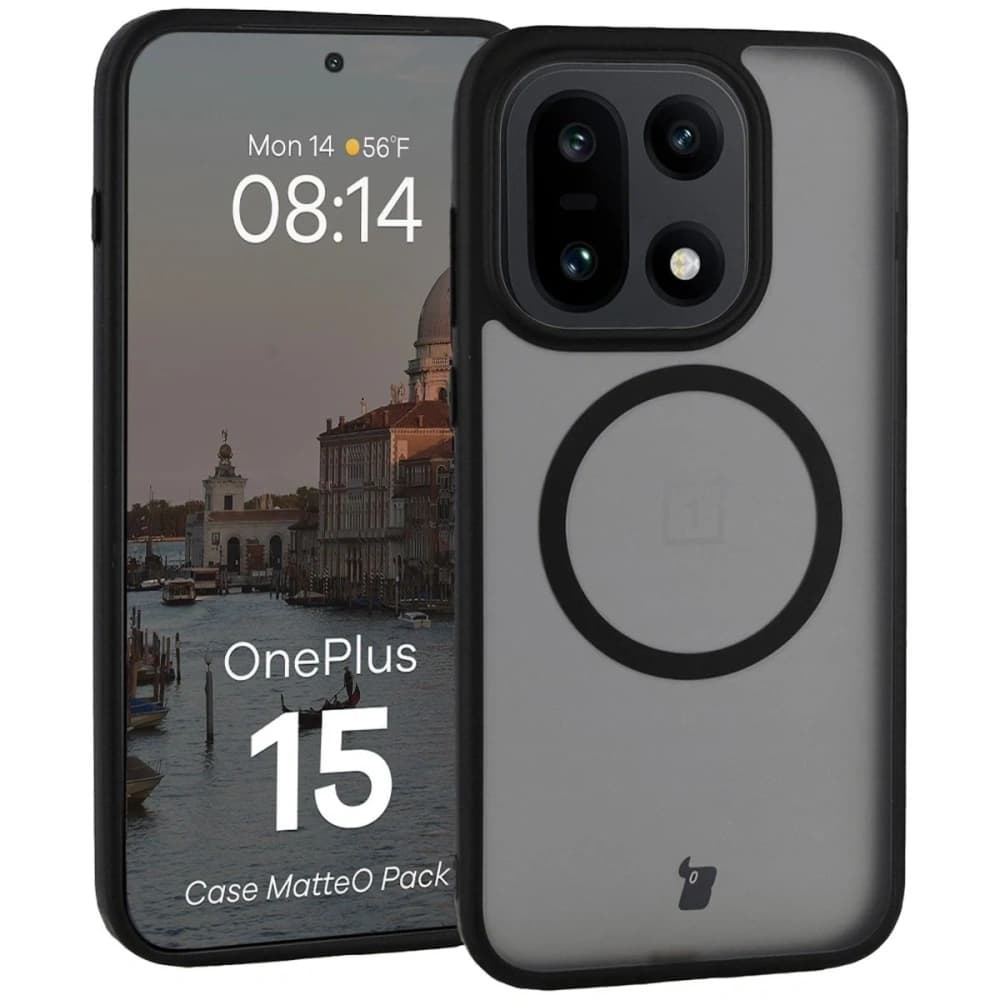 Bizon MatteO Magnetic Pack OnePlus 15 smoky black - 3
