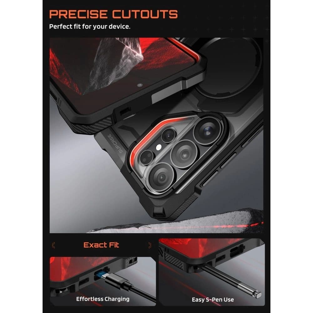 Supcase Unicorn Beetle Grip Mag MagSafe Samsung Galaxy S26 Ultra Negru
 - 7