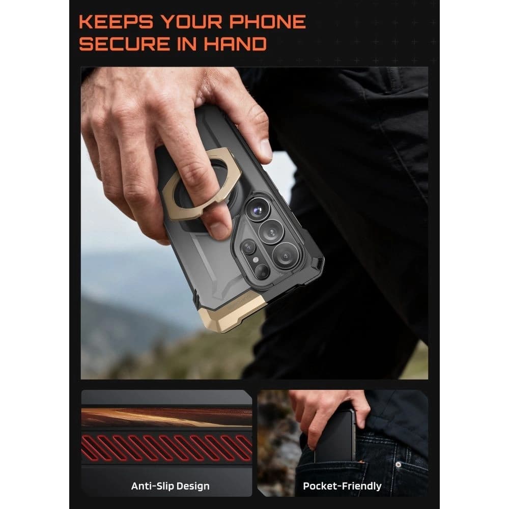 Supcase Unicorn Beetle Grip Mag MagSafe Samsung Galaxy S26 Ultra Desert - 6