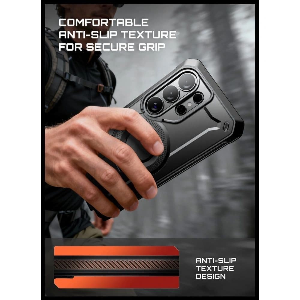 Supcase Unicorn Beetle Pro Mag MagSafe Samsung Galaxy S26 Ultra fekete
 - 8