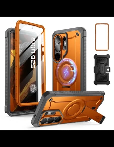 Supcase Unicorn Beetle Pro Mag MagSafe Samsung Galaxy S26 Ultra korálový
