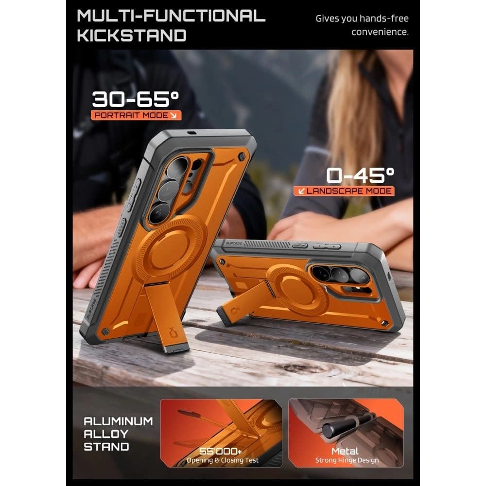 Supcase Unicorn Beetle Pro Mag MagSafe Samsung Galaxy S26 Ultra Coral - 6