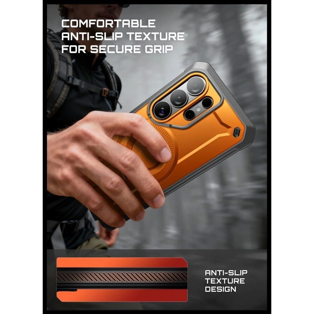 Supcase Unicorn Beetle Pro Mag MagSafe Samsung Galaxy S26 Ultra Coral - 8