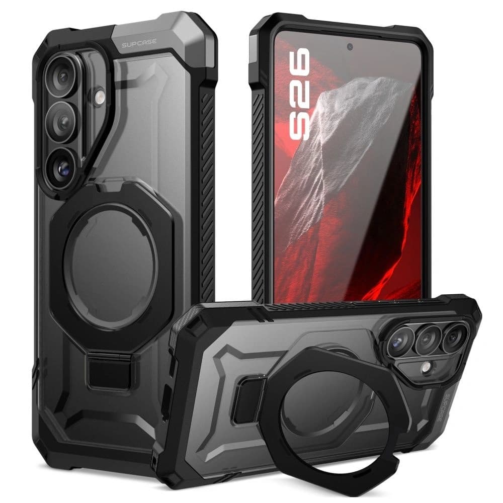 Supcase Unicorn Beetle Grip Mag MagSafe Samsung Galaxy S26 černý
 - 1