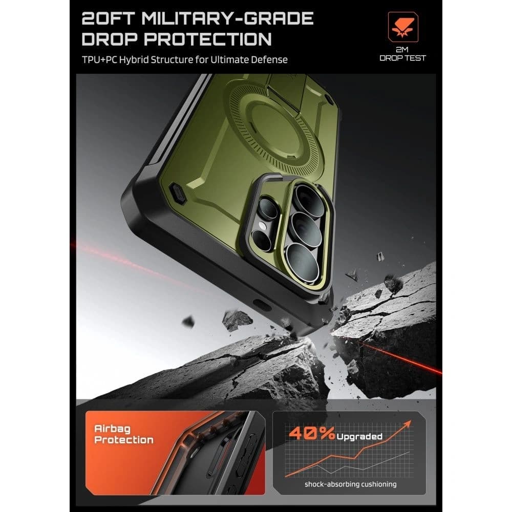 Supcase Unicorn Beetle Pro Mag MagSafe Samsung Galaxy S26 Ultra Guldan [2 CSOMAG]
 - 3