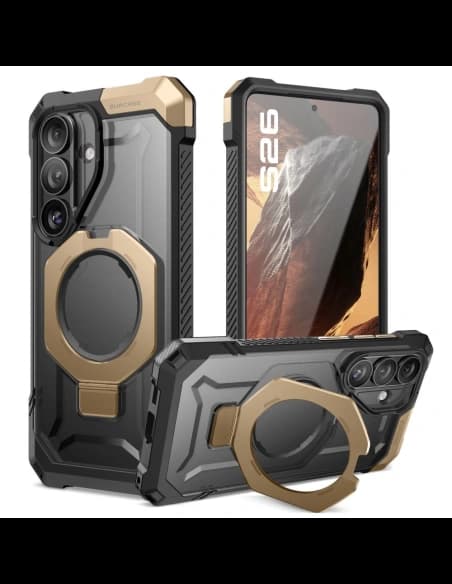 Supcase Unicorn Beetle Grip Mag MagSafe Samsung Galaxy S26 pouštní
