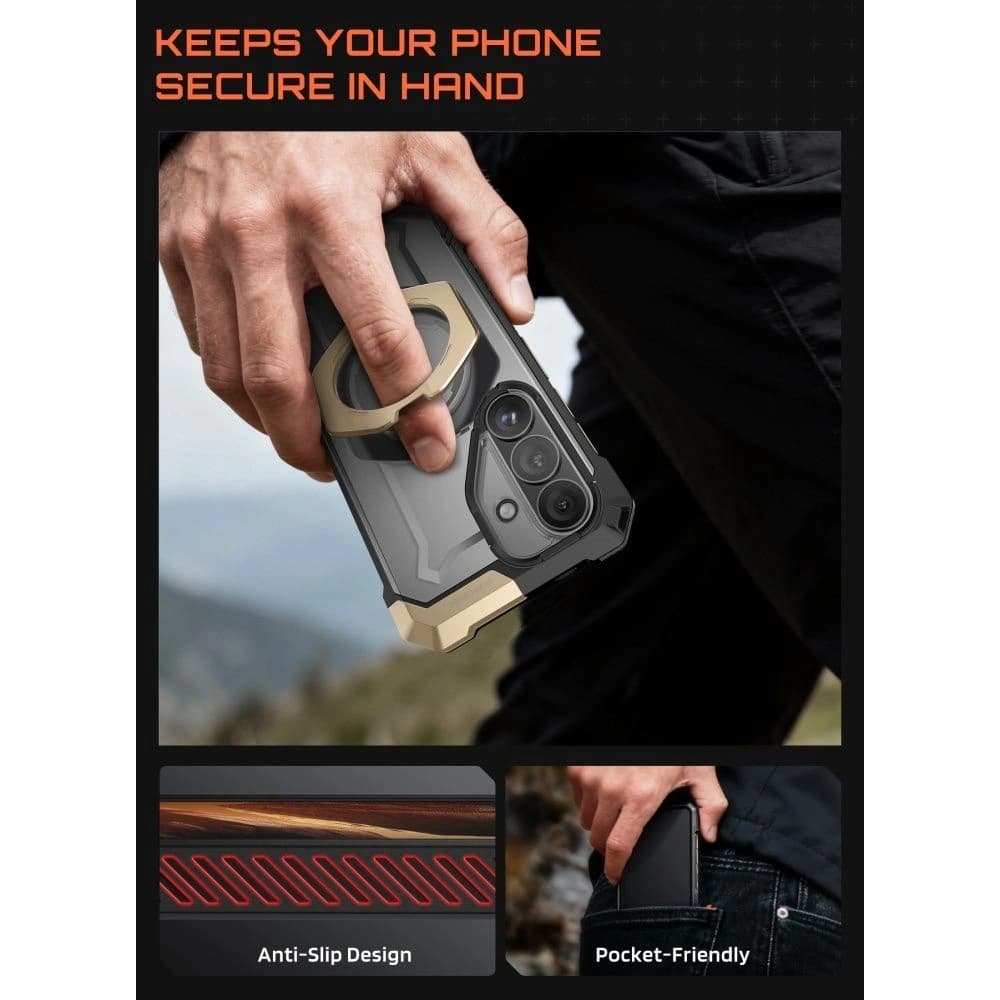 Supcase Unicorn Beetle Grip Mag MagSafe Samsung Galaxy S26 Desert
 - 6