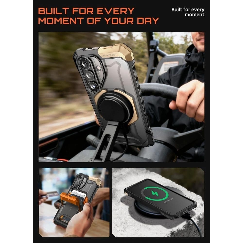 Supcase Unicorn Beetle Grip Mag MagSafe Samsung Galaxy S26 Desert
 - 8