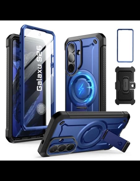 Supcase Unicorn Beetle Pro Mag MagSafe Samsung Galaxy S26 kobaltový
