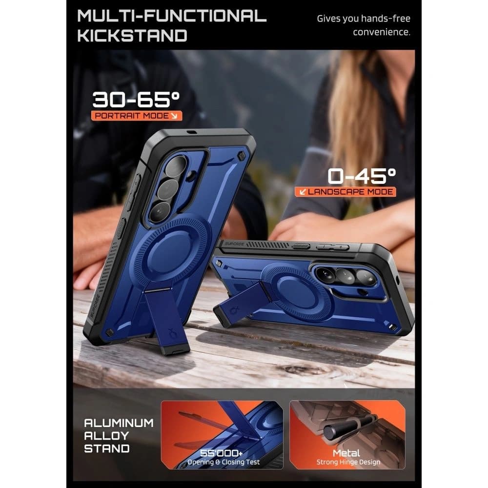 Supcase Unicorn Beetle Pro Mag MagSafe Samsung Galaxy S26 kobaltový
 - 6