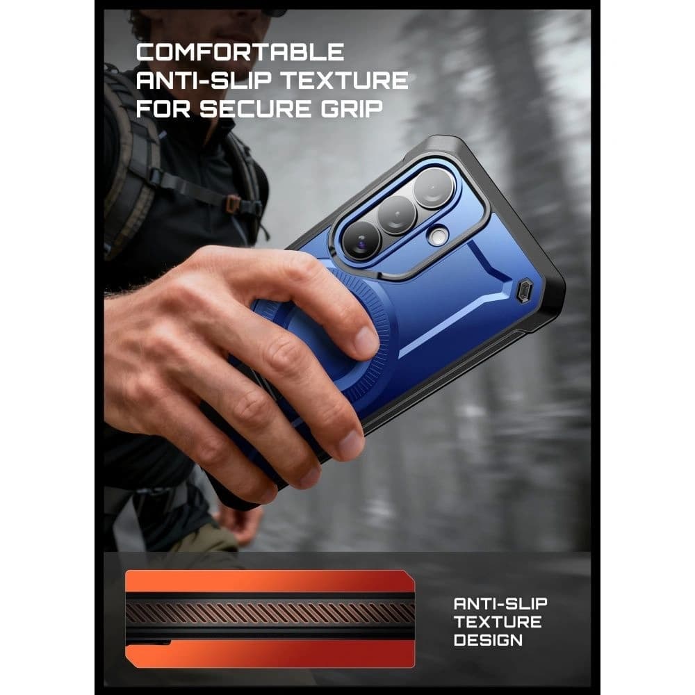 Supcase Unicorn Beetle Pro Mag MagSafe Samsung Galaxy S26 kobaltový
 - 8