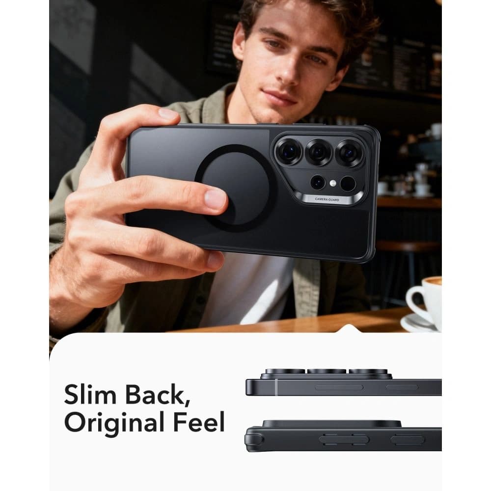 ESR Classic Hybrid MagSafe Samsung Galaxy S26 Ultra Negru Înghețat
 - 5