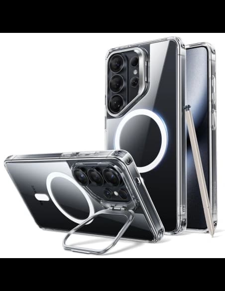 ESR Classic Hybrid Kickstand MagSafe Samsung Galaxy S26 Ultra Čirý
