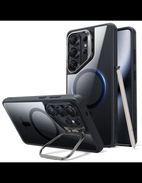 ESR Classic Hybrid Kickstand MagSafe Samsung Galaxy S26 Ultra Čirý/černý
