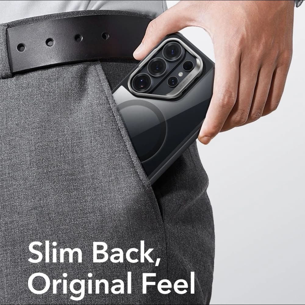 ESR Classic Hybrid Kickstand MagSafe Samsung Galaxy S26 Ultra Clear/black - 8