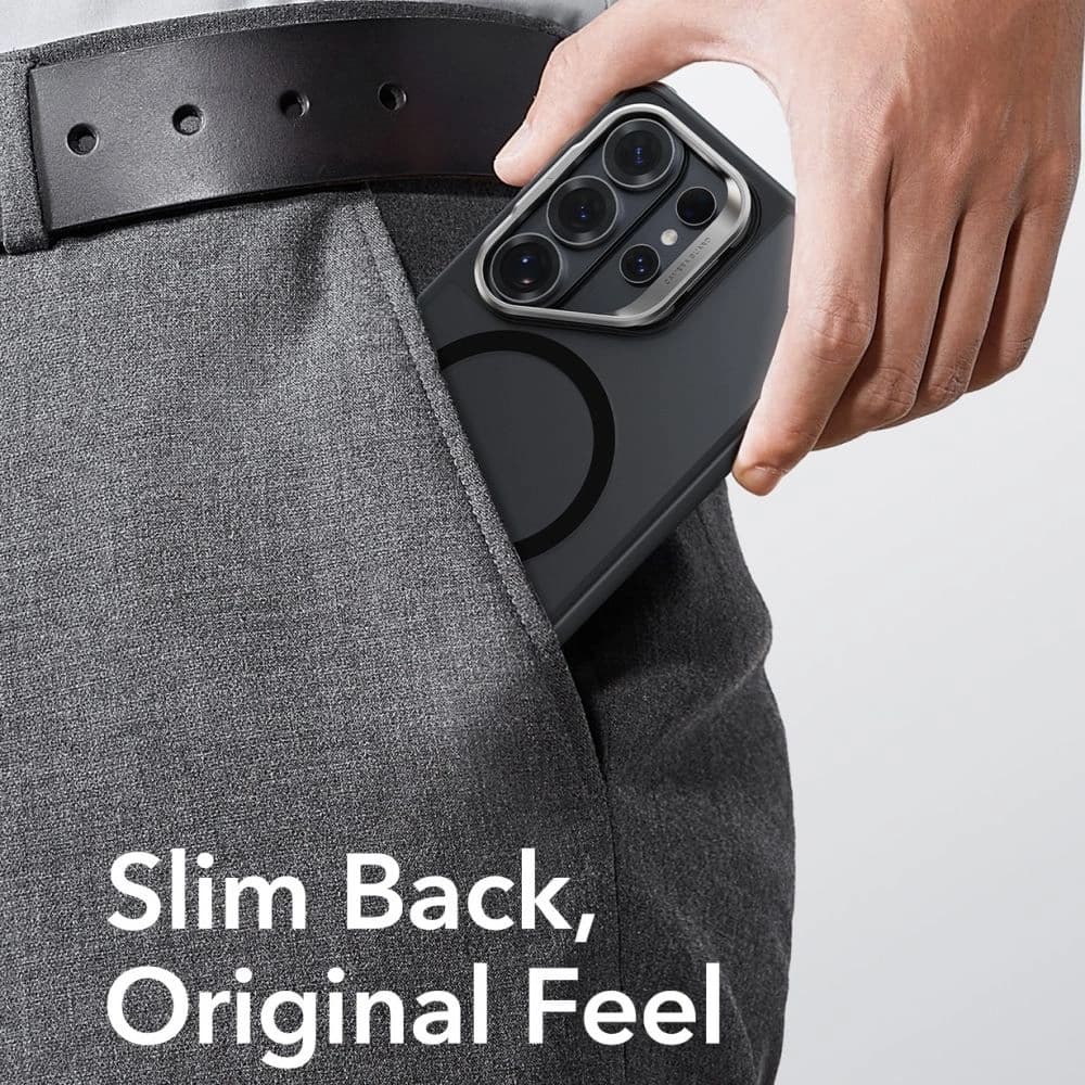 ESR Classic Hybrid Kickstand MagSafe Samsung Galaxy S26 Ultra Mražená černá
 - 8