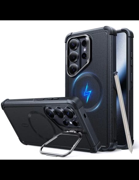 ESR Cyber Tough Kickstand MagSafe Samsung Galaxy S26 Ultra Černý
