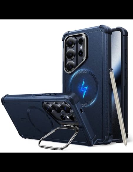 ESR Cyber Tough Kickstand MagSafe Samsung Galaxy S26 Ultra Modrý
