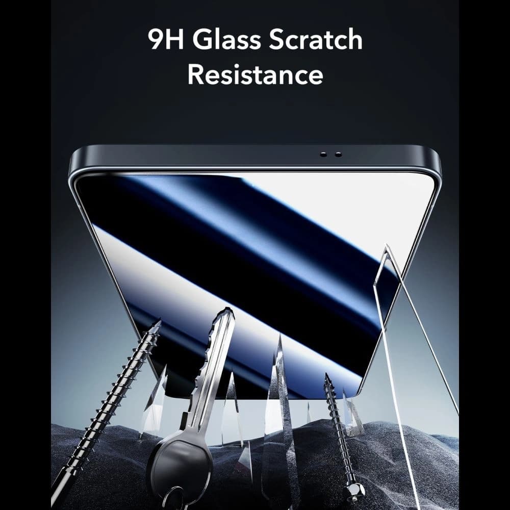 ESR Ultrafit Armorite Tempered Glass Samsung Galaxy S26 Ultra Čirý [2 BALENÍ]
 - 9