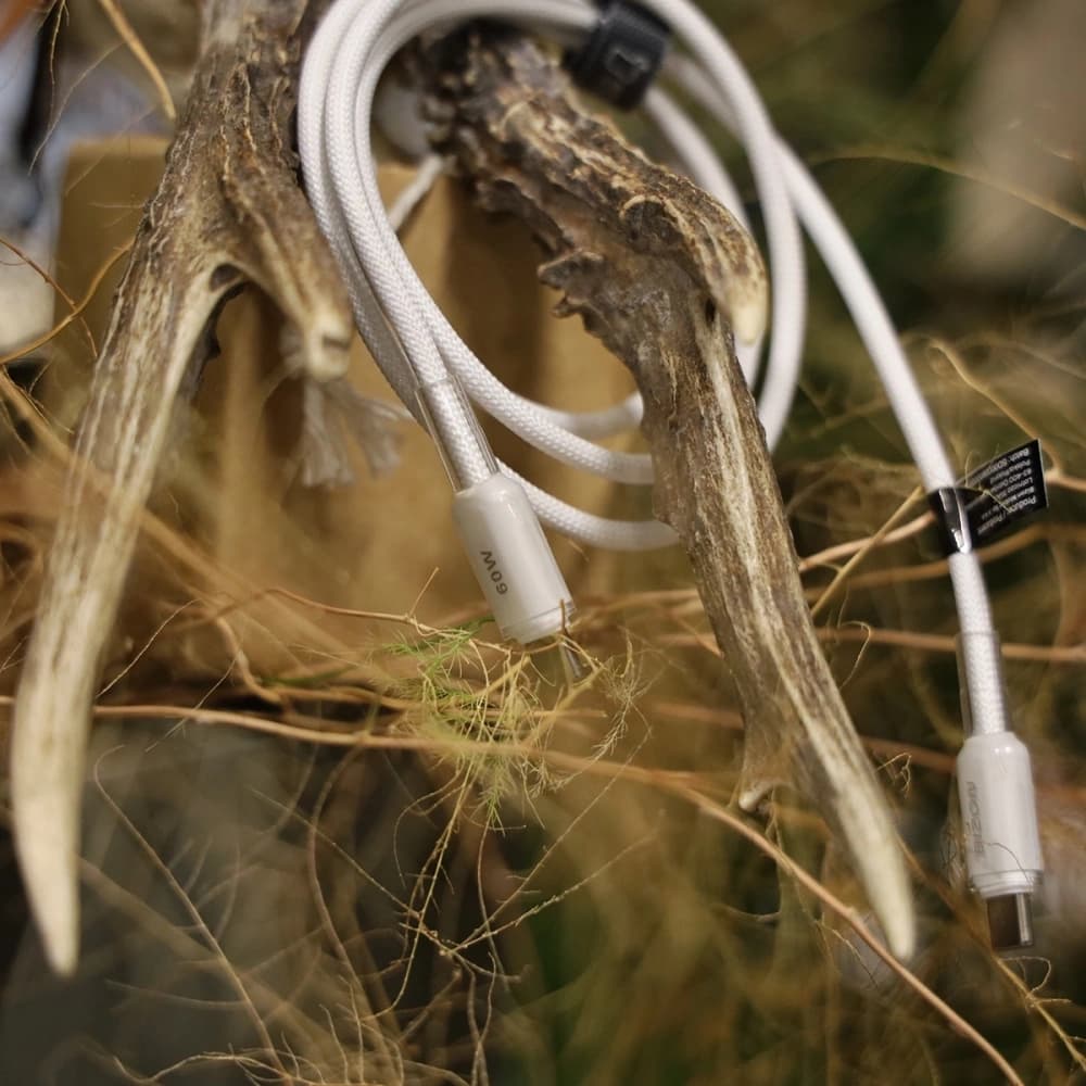 Bizon C354 Cablu Împletit USB-C / USB-C 60W 1m
 - 7