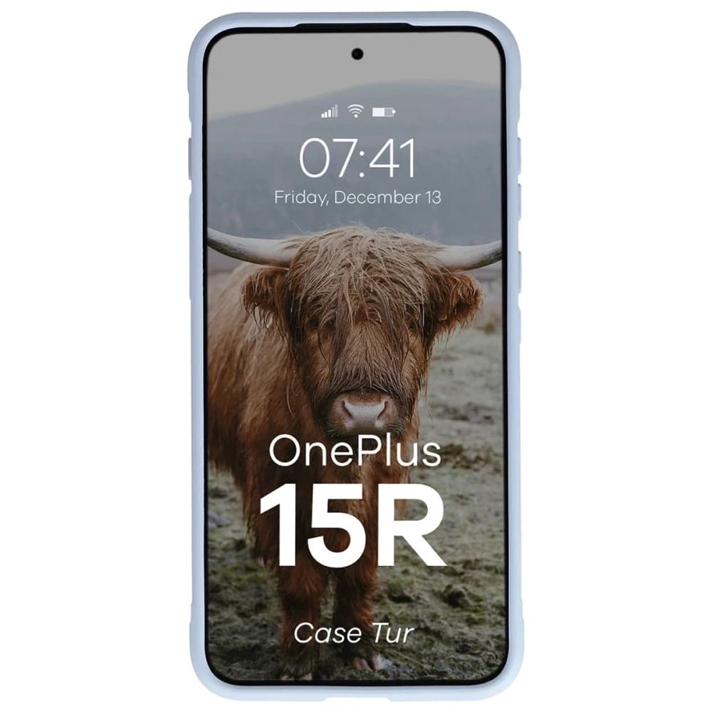 Bizon Case Tur OnePlus 15R světle modrá
 - 5