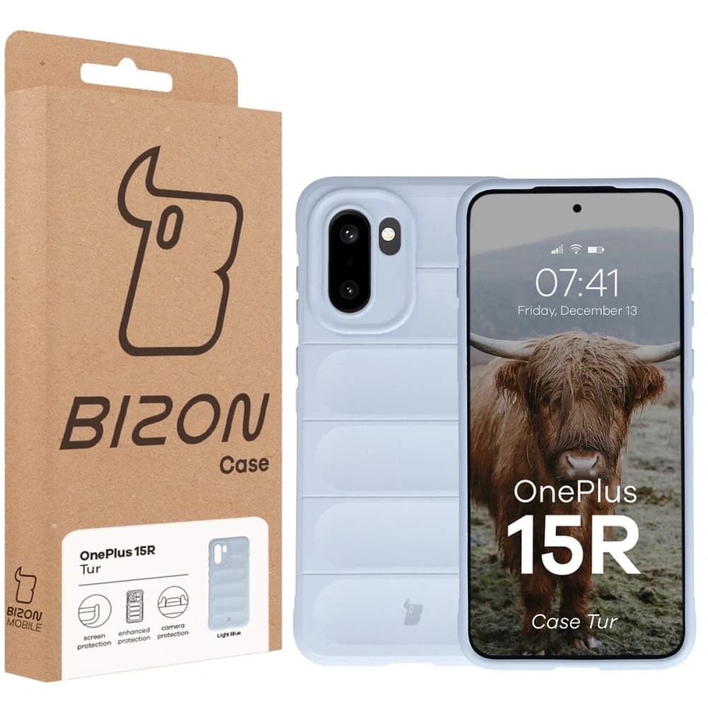 Bizon Case Tur OnePlus 15R světle modrá
 - 8
