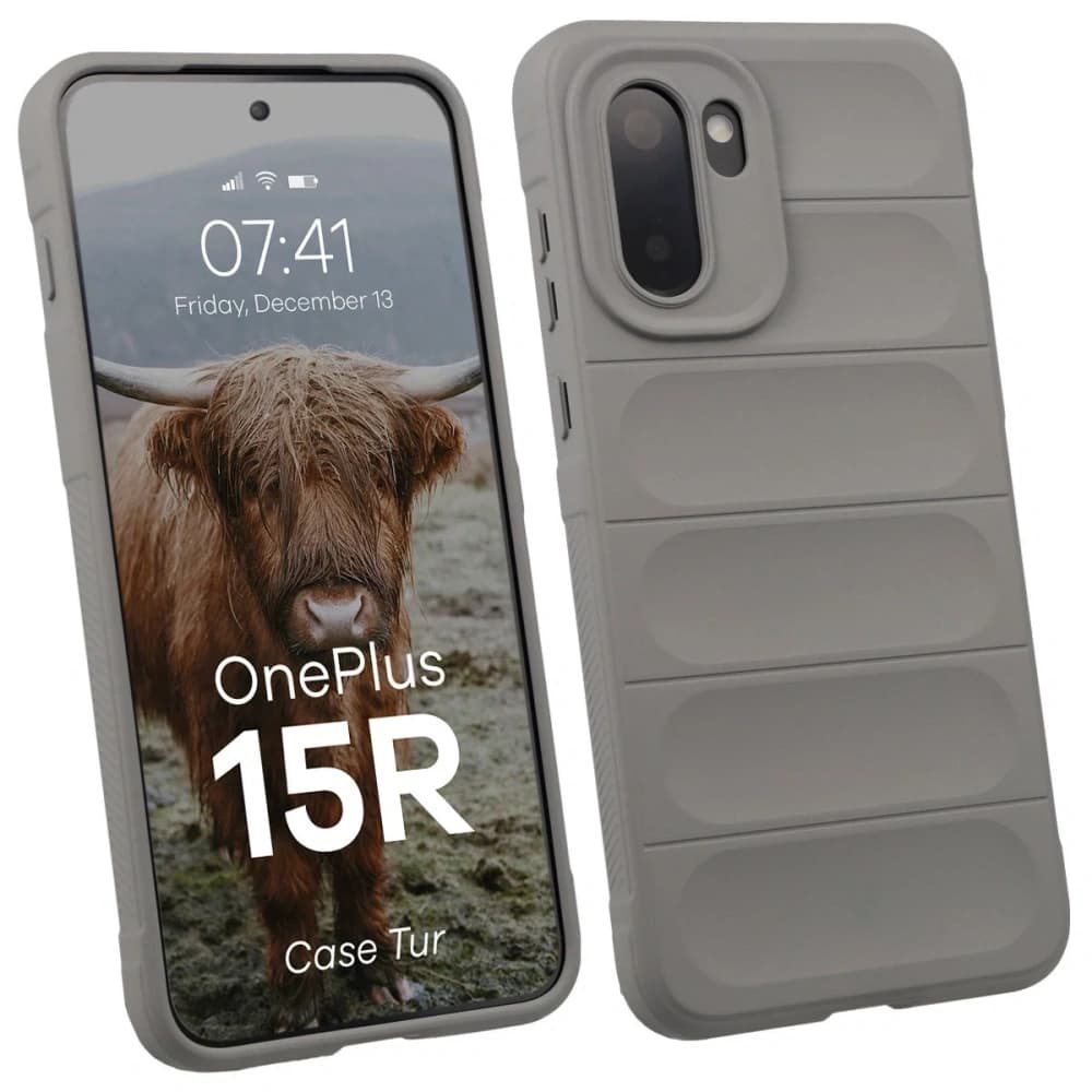 Bizon Case Tur OnePlus 15R világosszürke
 - 1